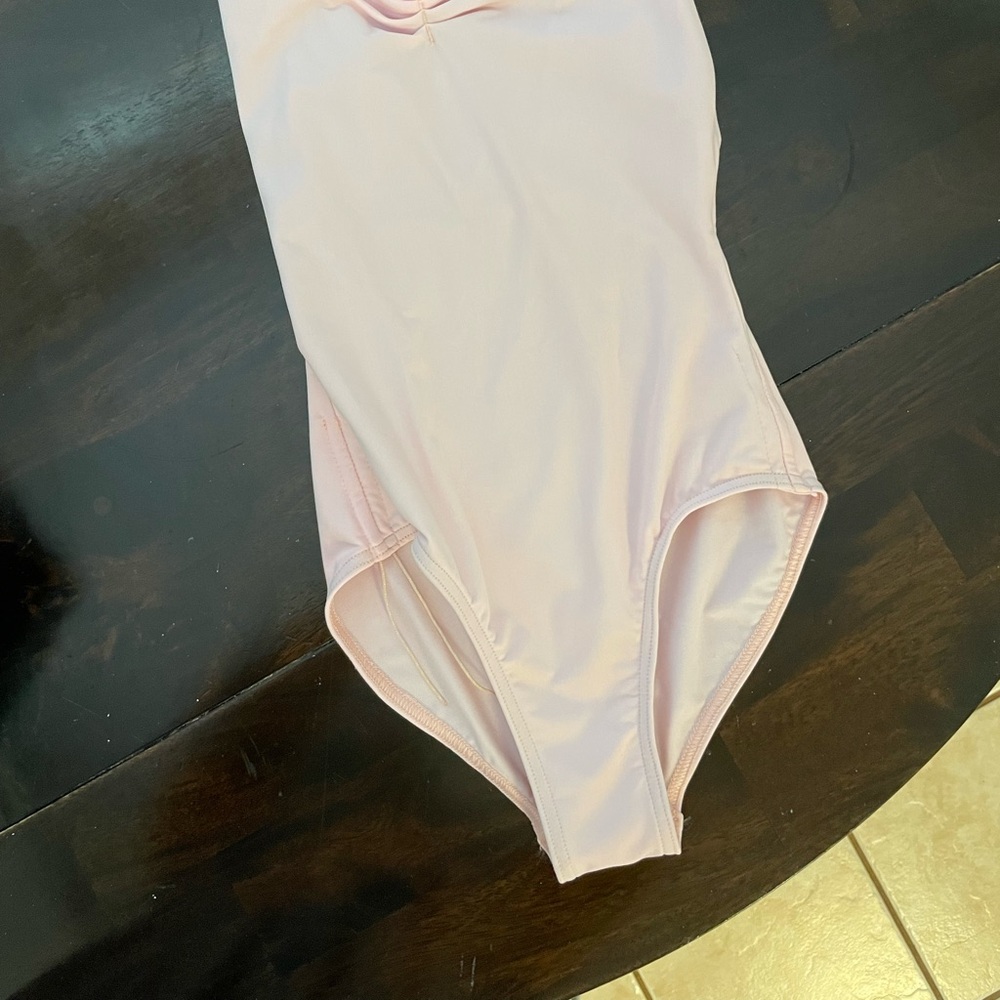 Leotard, pale pink